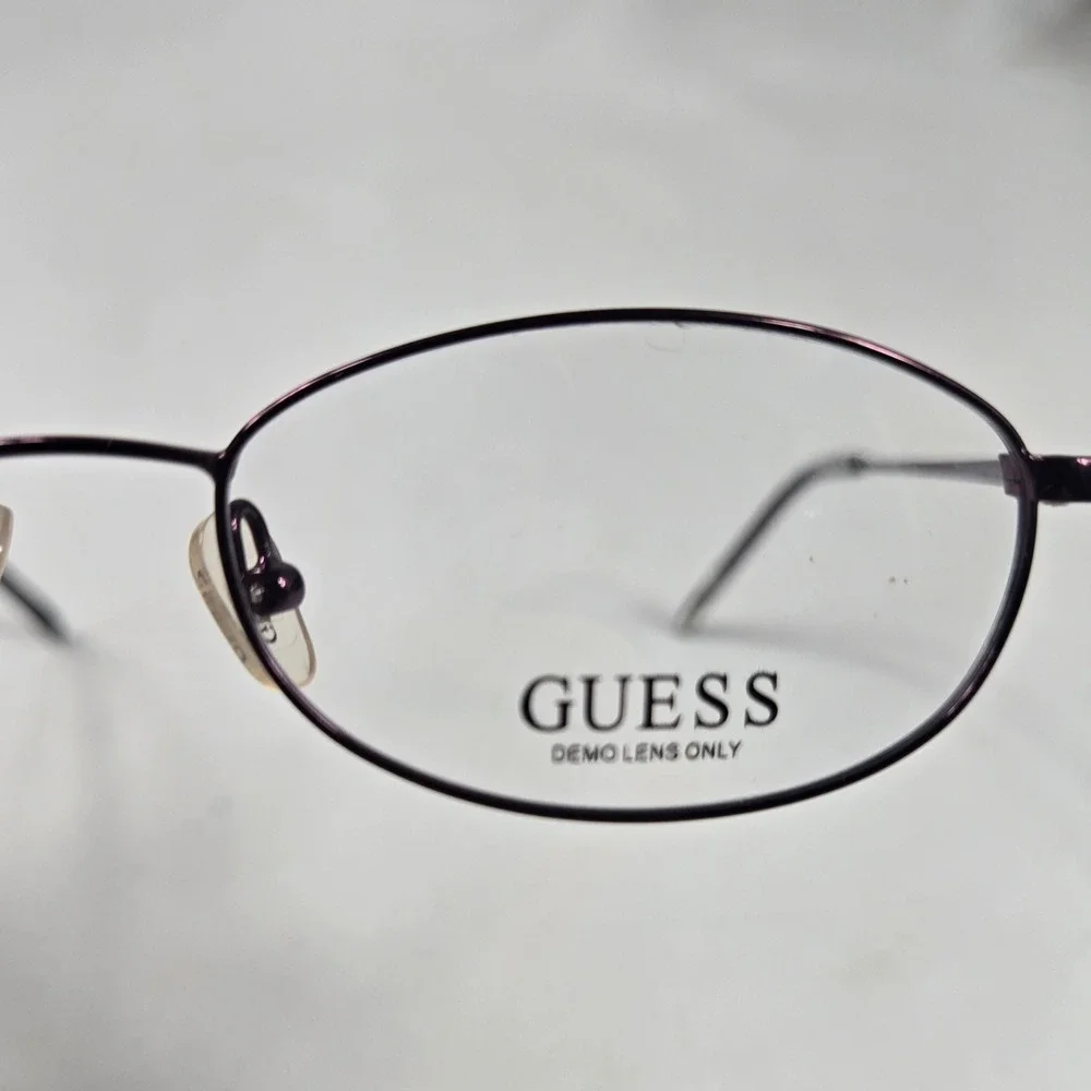 Guess Eyeglasses Frames‎ GU 1413 Purple Oval Demo Lens 49-18-140 New